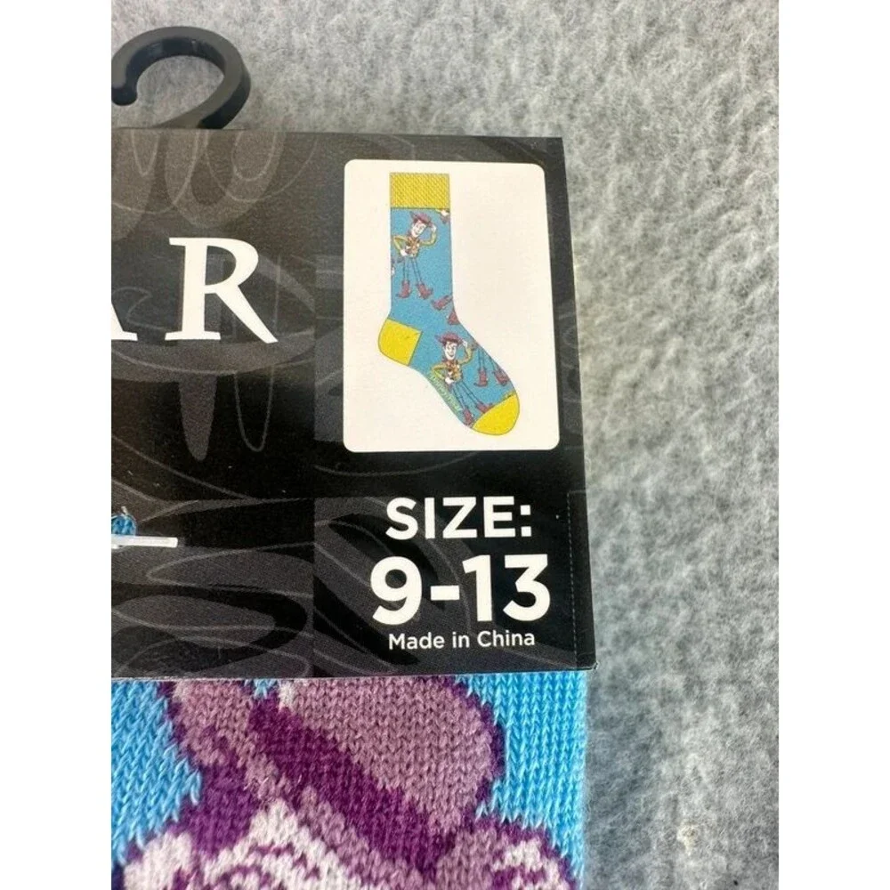 Pixar Toy Story Woody Socks Adult Size 9-12 New